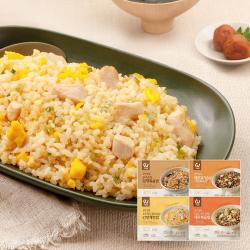 아임웰 맛있는 닭가슴살 곤약볶음밥 4종 혼합 200g 6팩