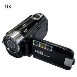 US/EU/UK/AU 플러그 1080p 블로그 카메라 16 백만 픽셀 DV 디지털 비디오 카메라