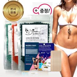 루시카 셀프 왁싱 브라질리언 전신 바디 다리 인중 뒷목 항문 비키니라인 등 배 털 페이스 겨털 겨드랑이 남자수염 하드왁스, 200g, 1개