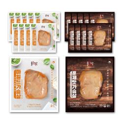 홀리닭 바로먹는 실온 닭가슴살 110g 2종 20팩 / 부드러움에반한마일드가슴살 부드러움에반한훈제맛가슴살 부드러움에반한 마일드가슴살 10팩+훈제맛가슴살10팩