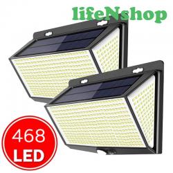 468구 Led 태양광 센서등 태양열 정원등 가로등 외부벽등