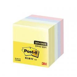 [멸치쇼핑]3M)포스트-잇 노트(654-5A 알뜰팩-76X76mm)
