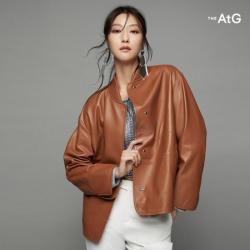 [적립10%]더엣지 FALL20 [이태리소재] 램스킨 보머자켓