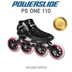 파워슬라이드 (최) PS ONE 125 레이싱 인라인스케이트 스피드 카본 이중구조휠 선수용