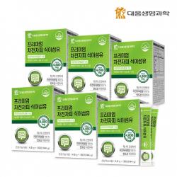 대웅생명과학 100% 차전자피 식이섬유, 6박스, 30포