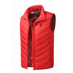 9구역 신규 남성 스마트 베스트 안전 항온 가열 USB충전식발열조끼 조끼 패딩조끼 남자조끼 겨울조끼 베스트조끼