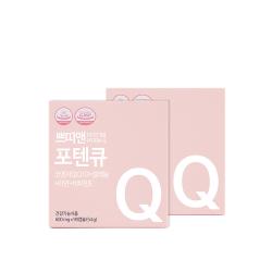 쁘띠앤 포텐큐 2개월 항산화 고혈압 좋은 영양제 코엔자임q10 코큐텐 항산화제 1개 600mgx90캡슐 54g X2