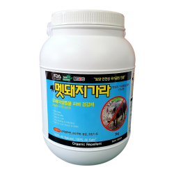 멧돼지가라 3kg 유해동물 피해 기피 경감제 멧돼지 너구리 오소리 등