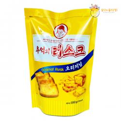허니버터맛 물량확보 추억의 러스크 180g X 5개 오리지날 식빵과자