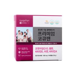 종근당 프리미엄 코큐텐 코엔자임Q10 혈압 비타민AE 아연 셀렌, 60캡슐-2개월