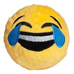 fabdog Crying with Laughter Emoji faball Squeaky Dog Toy (Medium) fabdog 웃음 이모티콘으로 울음 faball 끽끽 거리는, 1