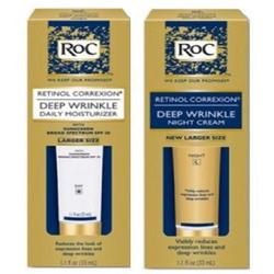 Roc Retinol 록 레티놀 코렉션 딥 링클 나이트 크림 데일리 모이스처 라이저 SPF 30 33 ml, 상세페이지참조, 33ml