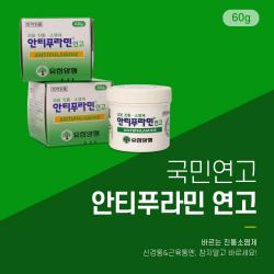 유한양행 안티푸라민 연고 60g 진통 소염제, 1개