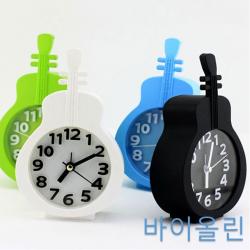 BW61C9CC 무소음 디자인 건전지 장식용 주방 탁상 앤틱벽 자명종 엔틱 특이한벽 빈티지 탁자 미니 바이올린 모닝콜 아이방 모던 bj-04042 거실 용 독특한 고급 예쁜 소형 시계 이쁜 특이한 벽 알람 인테리어 코너 소품 선물용 저렴한 앤틱, 본상품선택