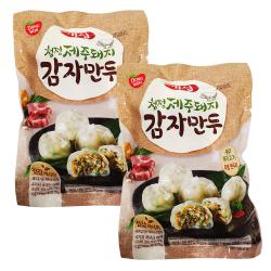 코스트코 개성 제주돼지 감자만두 2kgx2개 무료배송