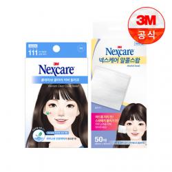 [멸치쇼핑]넥스케어 블레미쉬 클리어 커버 릴리프 111매 + 알콜스왑 50매