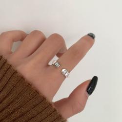 반지레이어드 늦다 진주 나비넥타이 여성 보이핏 볼륨 디자인 인싸템 스타일리쉬 클래식 식지계조 4533231215