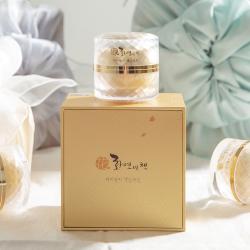 화연비책 목주름개선 제비둥지 백삼넥크림 한방 미백 쇄골 탄력, 50g, 1개