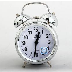 시끄러운 알람시계 모닝콜 224g LED실버 저소음