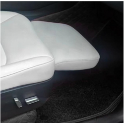 테슬라통풍시트 Tesla model3y 2017-2022 부조종사 좌석 전기 다리 받침대 수정 나머지 트레이 다리 무릎 패드 확장 매트 가죽 받침대 팔레트