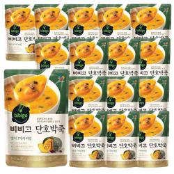 비비고 단호박죽 450g, 16개