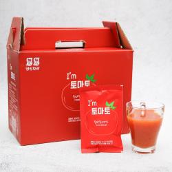 빛고을장터 통째 갈아만든 토마토즙 110ml 30포 50포 하정식품, 1box, 2.국내산 토마토즙 110ml x 50포