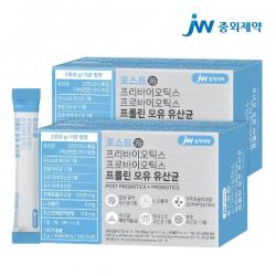 JW중외제약 포스트 프리 프로 바이오틱스 프롤린 모유 유산균 2박스 60포, 단일상품/단일상품, 해당없음