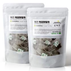 늘해찬 볶은 캐모마일 삼각 티백 카모마일 티백 삼각티백 대용량, 100개입, 1g