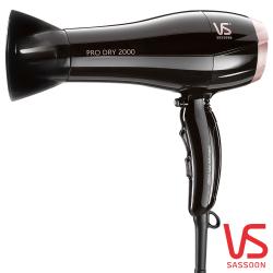 비달사순 2000W 파워 블랙 앤 로즈 헤어 드라이기 VSD120K, 혼합 색상