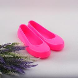 에스큐에스샵 국내생산 네온 형광컬러 고무신 우성고무신 PVC 고무신발 - 형광분홍고무신