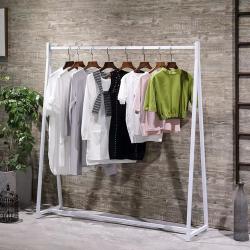 A라인 행거 옷가게 의류매장 튼튼한, 화이트 가로120x40x160cm