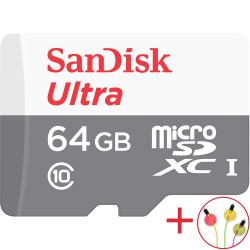 샌디스크 울트라 마이크로 Sd 스마트폰 외장메모리카드 Class10 Sdsquns + 사은품 64gb