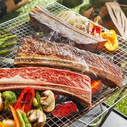 우대갈비 바베큐 캠핑 2.2kg 이하 블랙앵거스 초이스 프라임 등급 우대갈비 700 800g