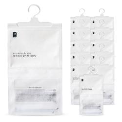 생활공작소 제습제 옷걸이형 대용량 200g x 12입, 단품