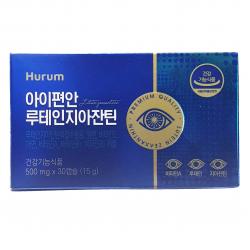 휴럼 아이편한 루테인 지아잔틴 500mg 30캡슐, 1BOX(1개월분)