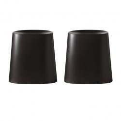 무인양품 MUJI 적층식 스툴 다크 그레이 2개 4549738369462