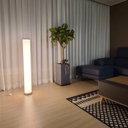 가온 LED 장스탠드 플로우 스탠드조명 인테리어조명, 본체+리모컨