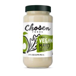 Chosen Foods 초슨푸드 클래식 비건 아보카도 오일 마요 마요네즈 24oz(710mL) 1팩 Avocado Oil Vegan Mayo, 1개, 710ml, 단일상품