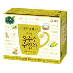 순작 유기농 한잔 옥수수차 100p, 9개, 60g