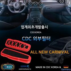 cdc CDC 외부형 에어컨필터 올뉴카니발, 제목설명참조