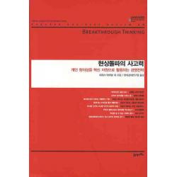 현상돌파의 사고력:개인 창의성을 혁신 자원으로 활용하는 경영전략 21세기북스
