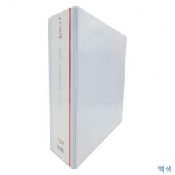 3공 7cm A4 D링 문서정리 문서철 바인더 백색 서류정리 서류철 자료정리 자료집 자료철 투명 파일 포켓커버 화일vo-02713