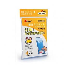 휴대용 캠핑 교통체증 일회용 소변기 500cc 4개