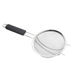 Zeyuan주방 라운드 미세 메쉬 스테인레스 스틸 여과기 체재 소쿠리 32cm