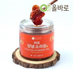 바로푸드 올바로 특제 양념 소라장 300g 1통 2통