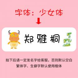 방수이름스티커 서점 정원 입원하다 이름표 정확함 예비 품 문방구 찬합통 접착 가능 솔기를 비우다 자수 2687331855, 소년 체 40 개 스티커 /함 이름