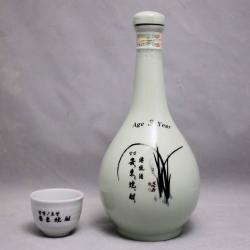 양반 안동소주 3년산 전통주 호리병백자 800ml 45도 잔1, 1개