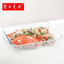 피네크스 강화 유리판 장사각형 가용 쌍이오븐 식빵 굽다 오븐 오븐 오븐 오븐 전자레인지 적용 장방형 1.8L, 상세페이지 참조