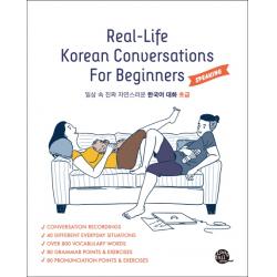 Real Life Korean Conversations For Beginners Speaking :일상 속 진짜 자연스러운 한국어 대화 초급 롱테일북스
