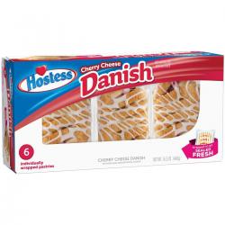 Hostess Cherry Cheese Danish 안주인 체리 치즈 덴마크, nullSET